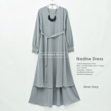 Nadine-012 Gamis Malaysia Polos